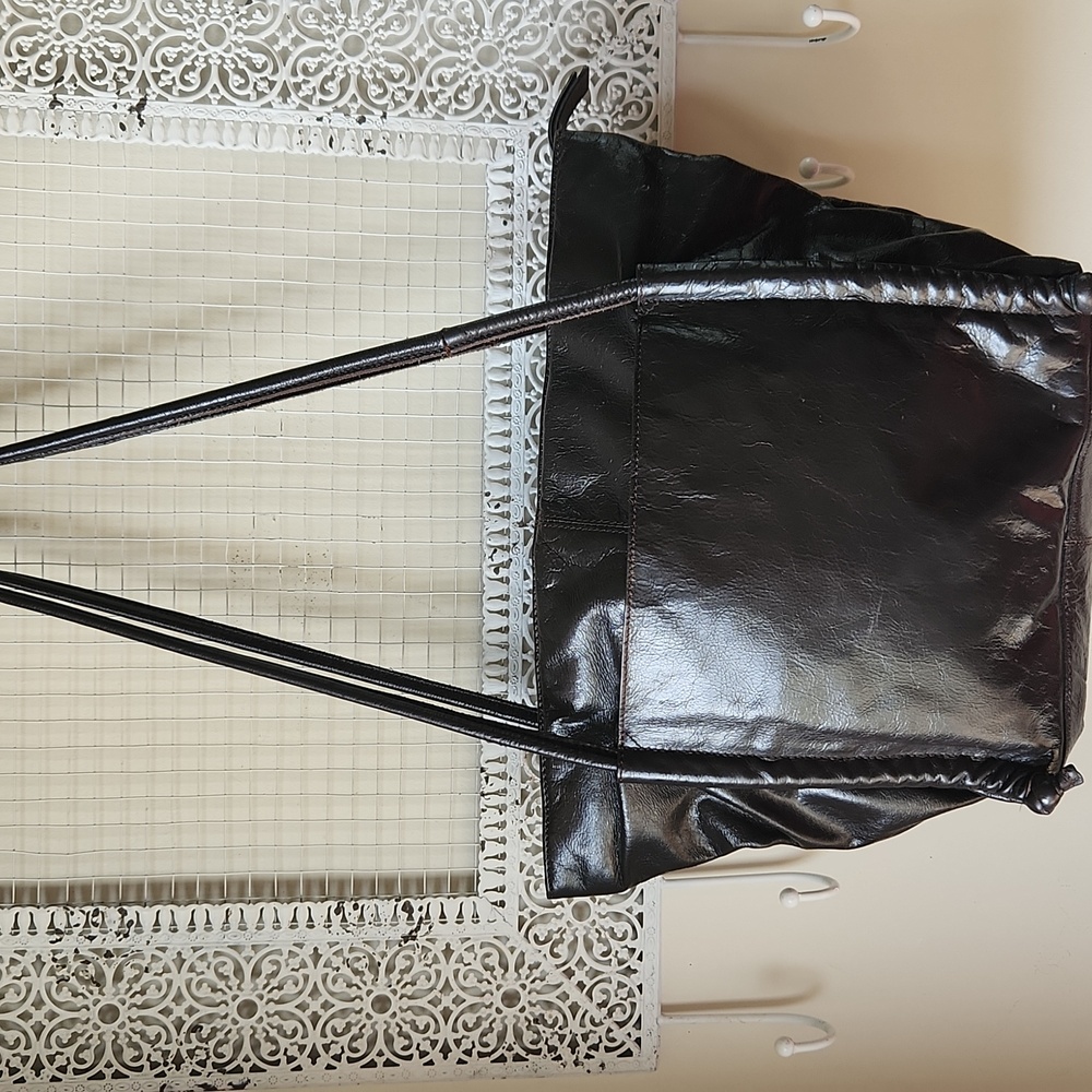 Latico Black Leather Bag Purse‎